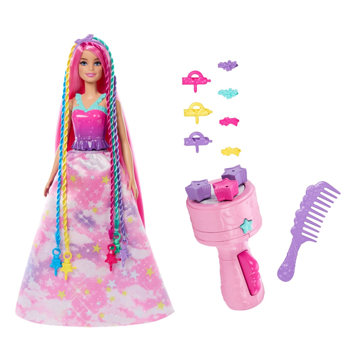 Papusa Barbie Twist`n Style Dreamtopia, +3 ani, Barbie