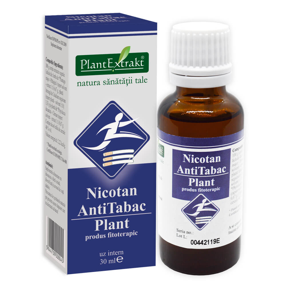 Nicotina Antitabac Plant, 30ml, Plant Extrakt