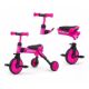 Tricicleta pliabila transformabila in bicicleta fara pedale Grande, +12 luni, Pink, Milly Mally 561396