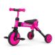 Tricicleta pliabila transformabila in bicicleta fara pedale Grande, +12 luni, Pink, Milly Mally 561392