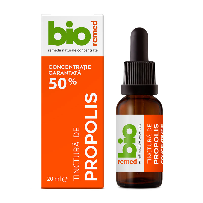 Tinctura de Propolis 50%, 20 ml, Bioremed