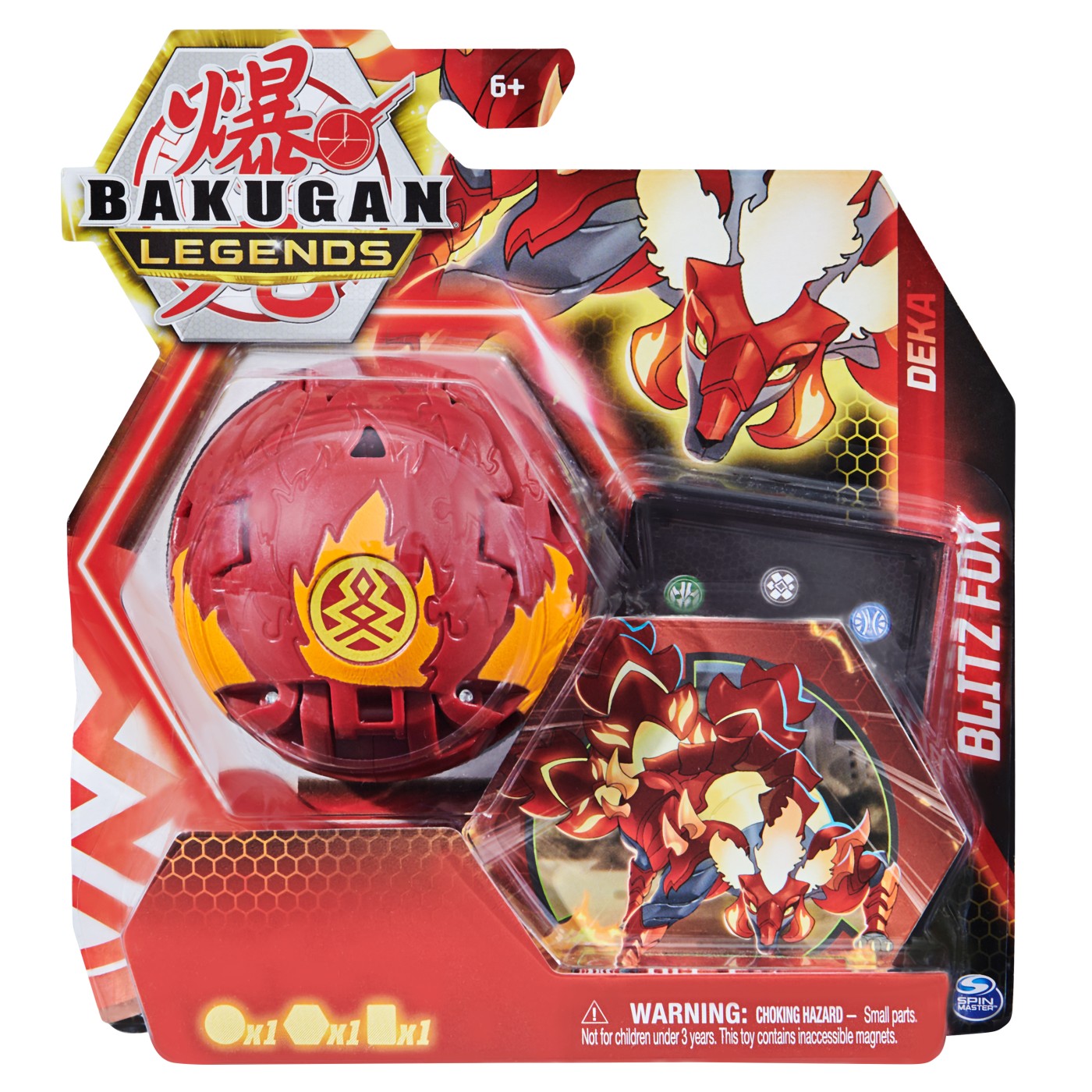 Bakugan S5 Deka Blitz Fox, +3 ani, Bakugan
