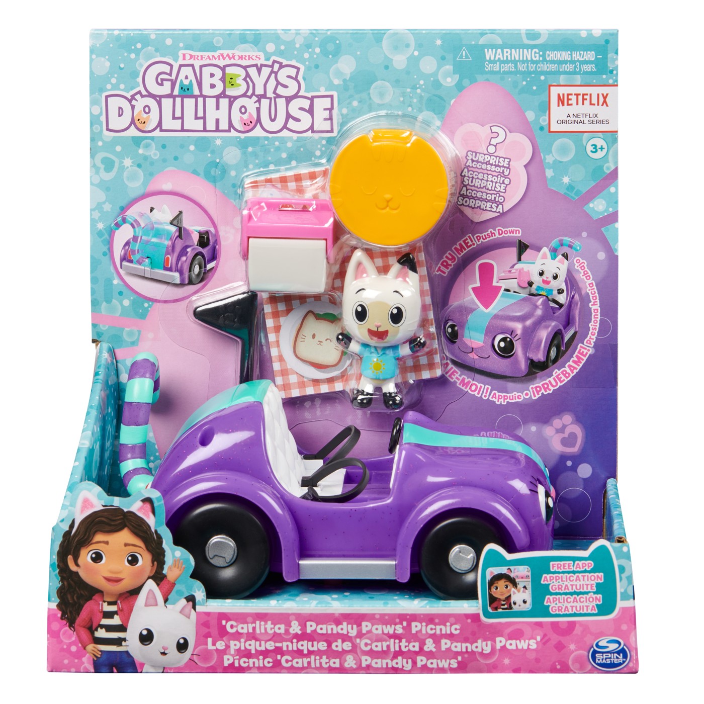 Vehicul cu figurina, Gabby's Dollhouse
