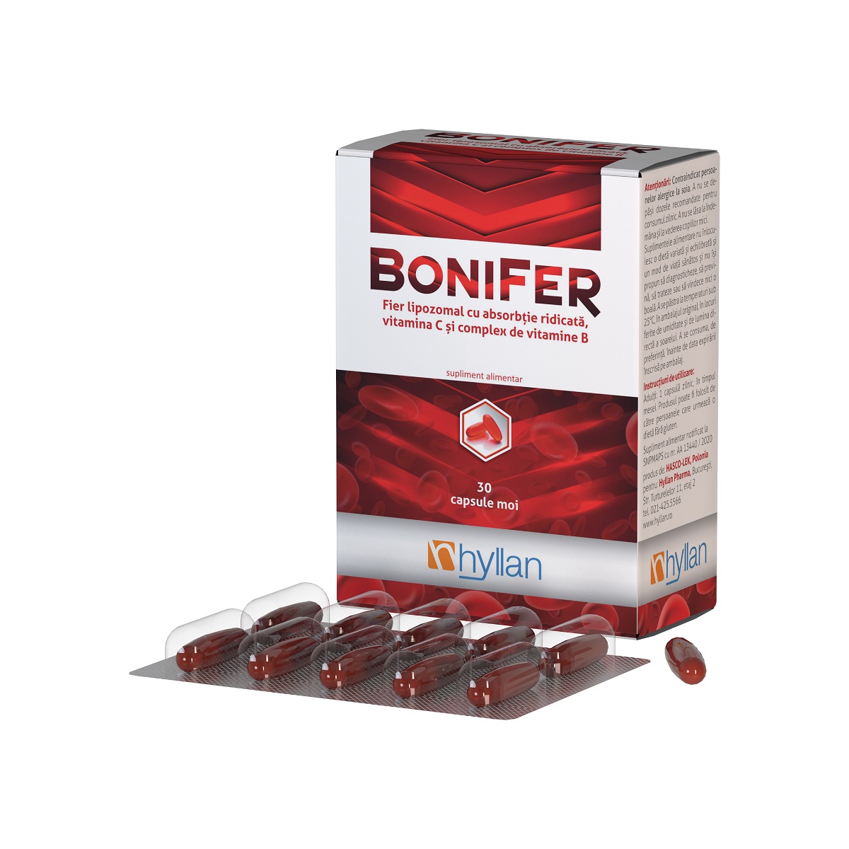 BoniFer, 30 capsule, Hylan