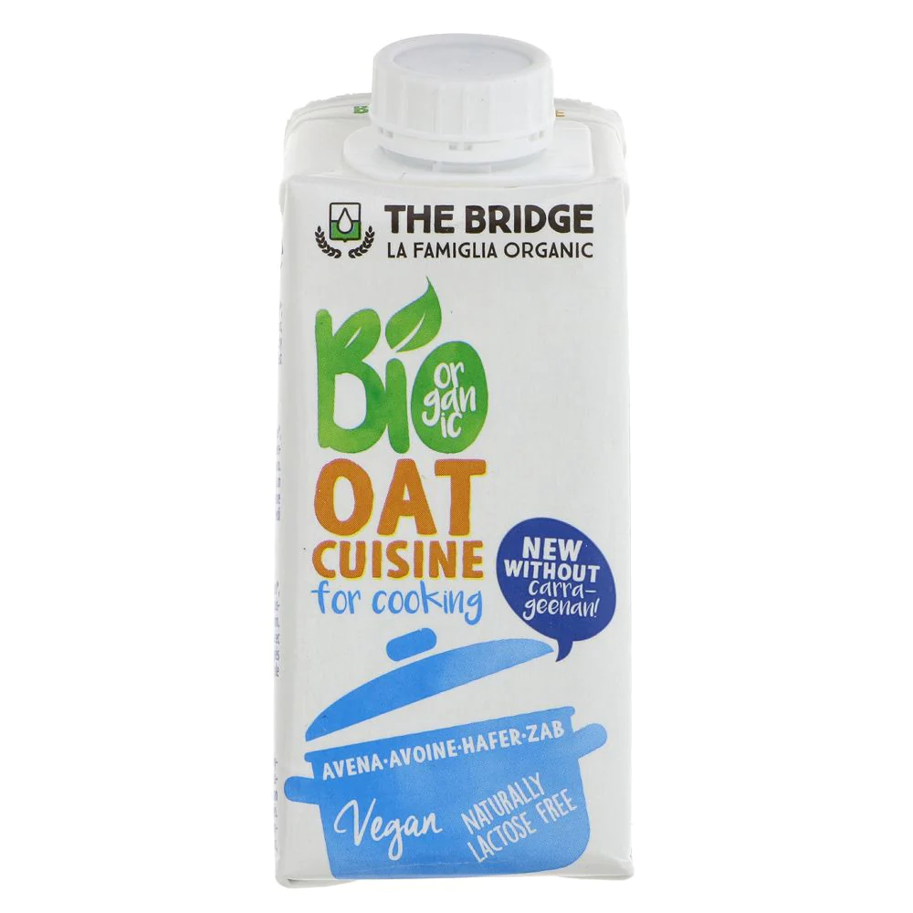 Crema vegetala Bio din Ovaz, 200 ml, The Bridge