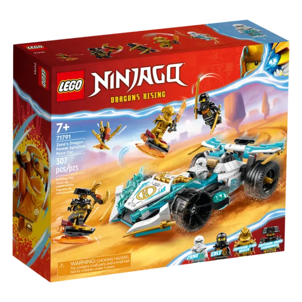 Masina de curse Spinjitzu a lui Zane Lego Ninjago, +7 ani, 71791, Lego