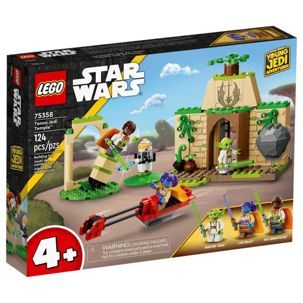 Templul Jedi de pe Tenoo Lego Star Wars, +4 ani, 75358, Lego