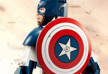 Figurina de constructie Captain America Lego Marvel 76258 Lego