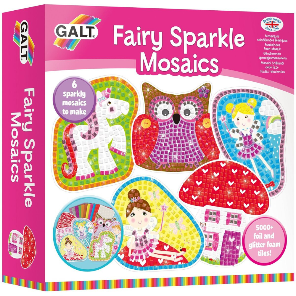 Set creativ - Mozaic Fairy Friends, +5 ani, Galt