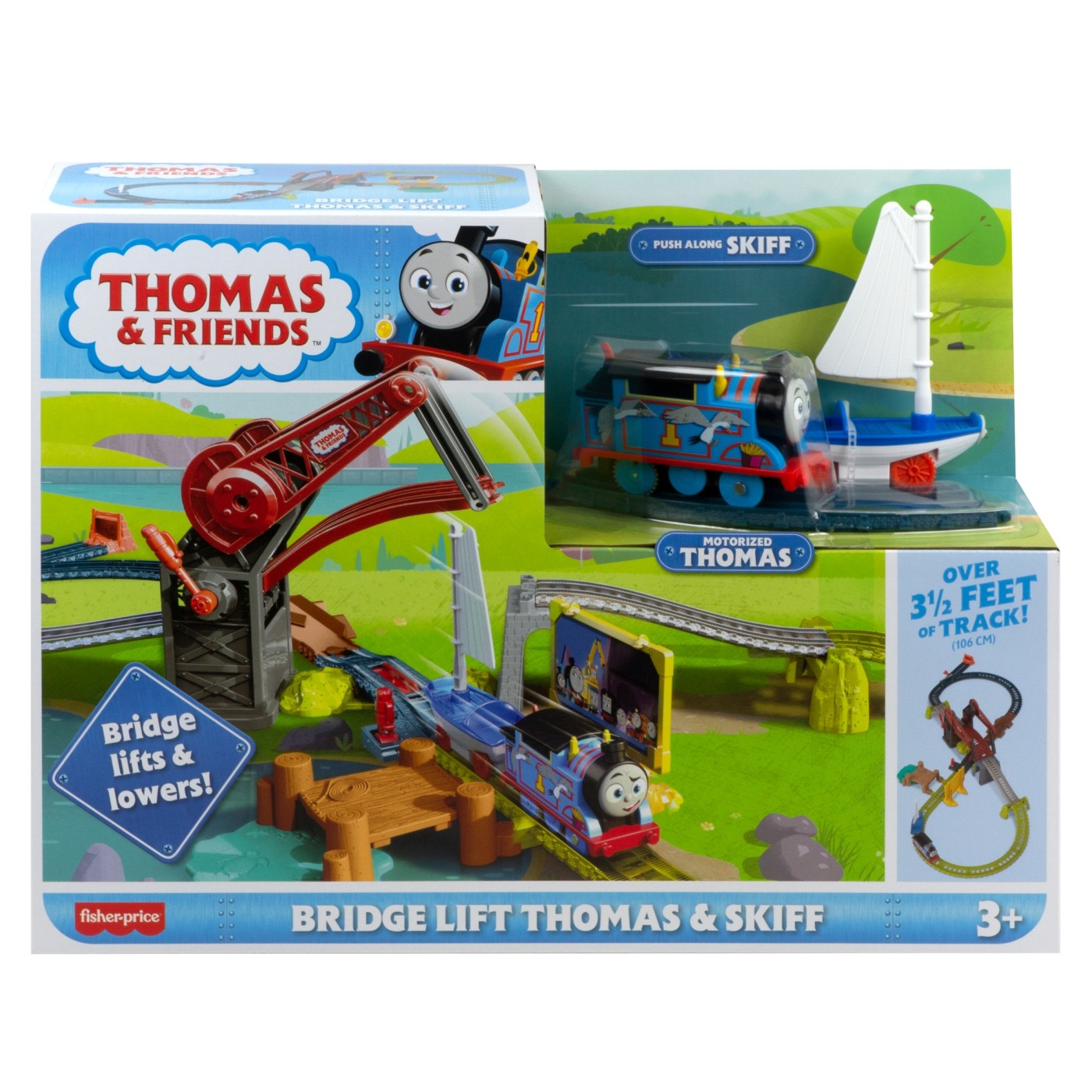 Set de joaca motorizat Skiff Thomas, Thomas & Friends