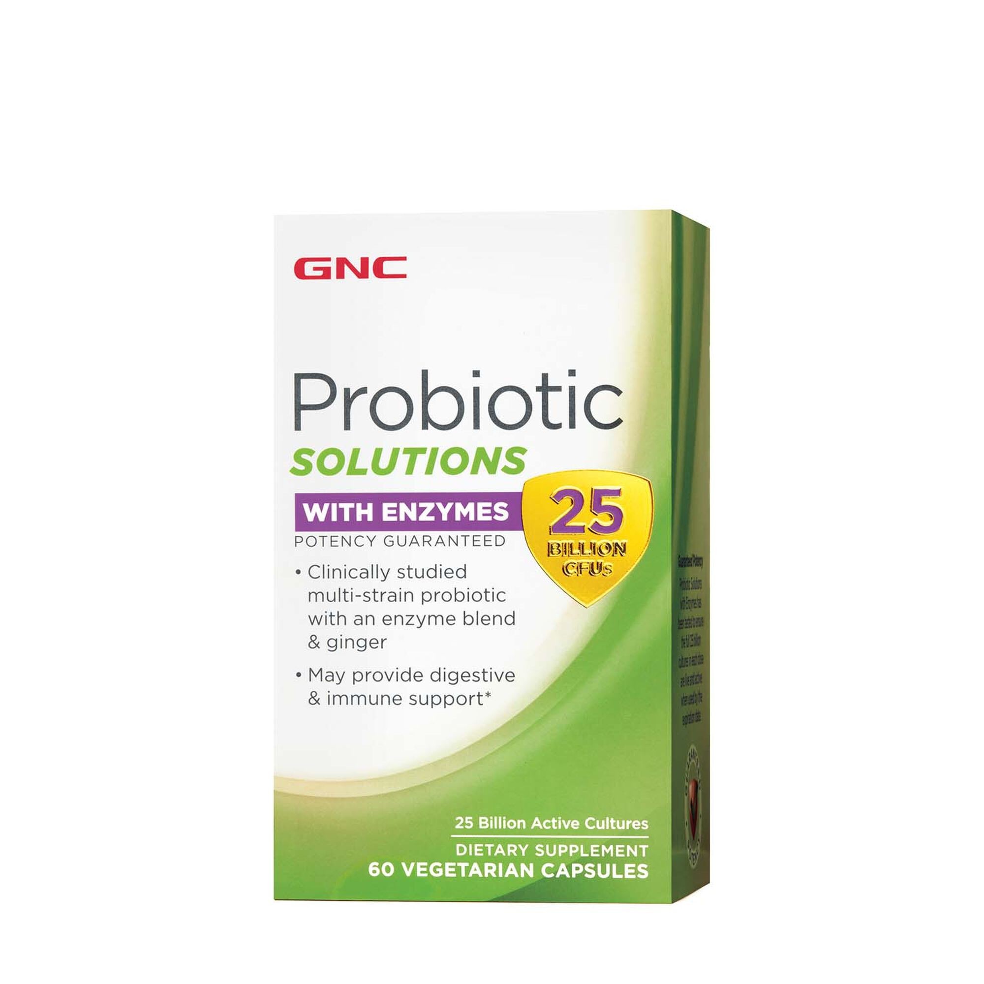 Probiotic Solutions cu enzime digestive, 60 capsule, GNC