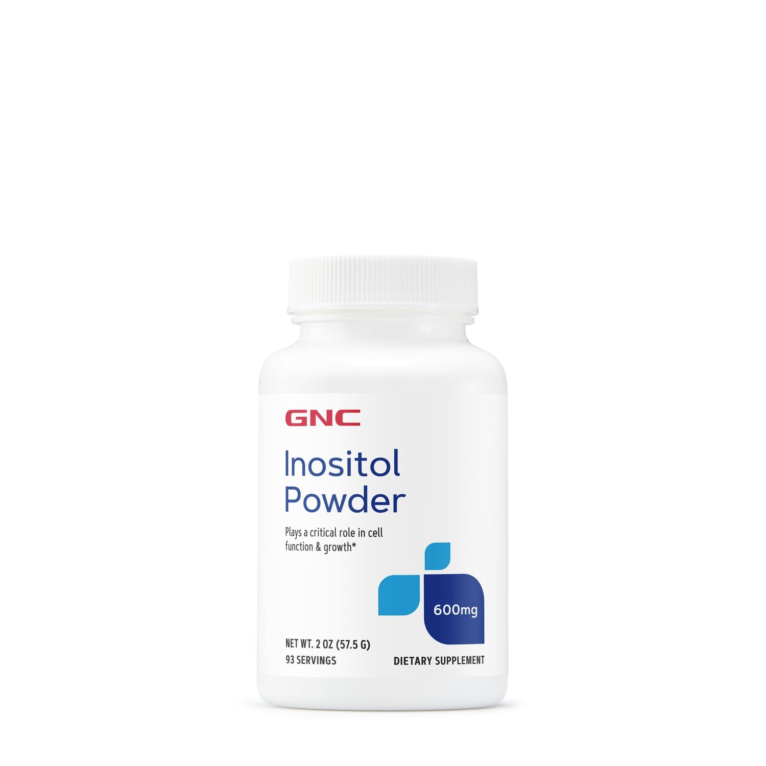 Inositol Powder, Inozitol Pudra 600 mg, 57.5 g, GNC
