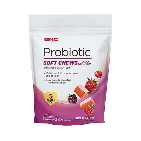 Probiotice caramele cu fibre Soft Chews with Fiber