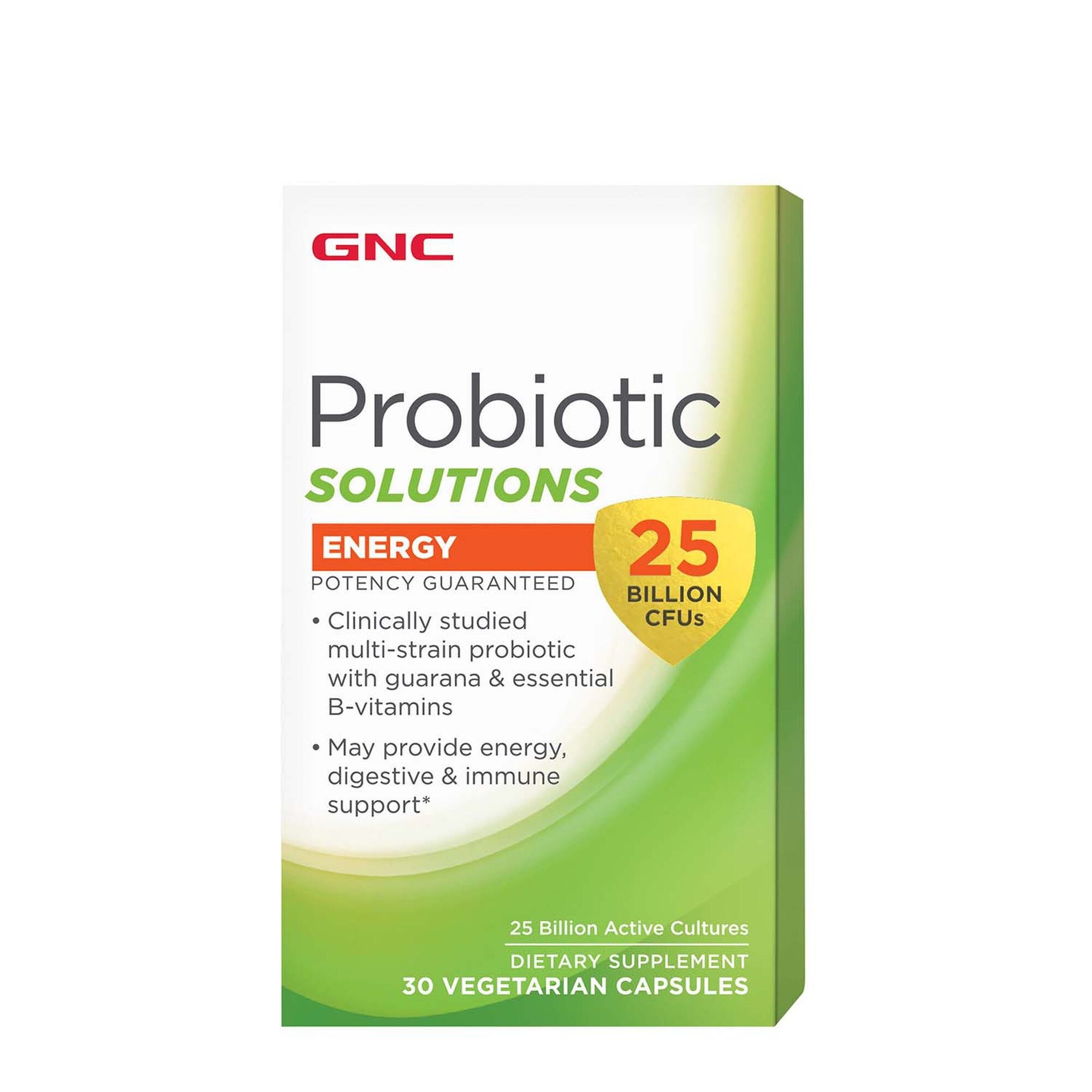 Probiotic Solutions 25 miliarde CFU’s Energy, 30 capsule, GNC