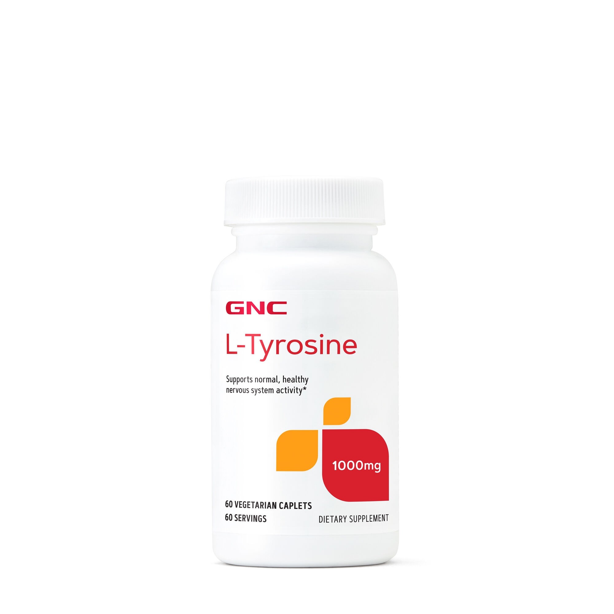 L-Tyrosine 1000 mg, 60 tablete, GNC
