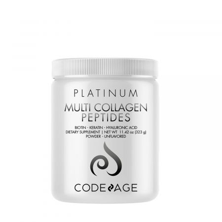 Peptide de colagen cu biotina, keratina si acid hialuronic CodeAge Multi Collagen