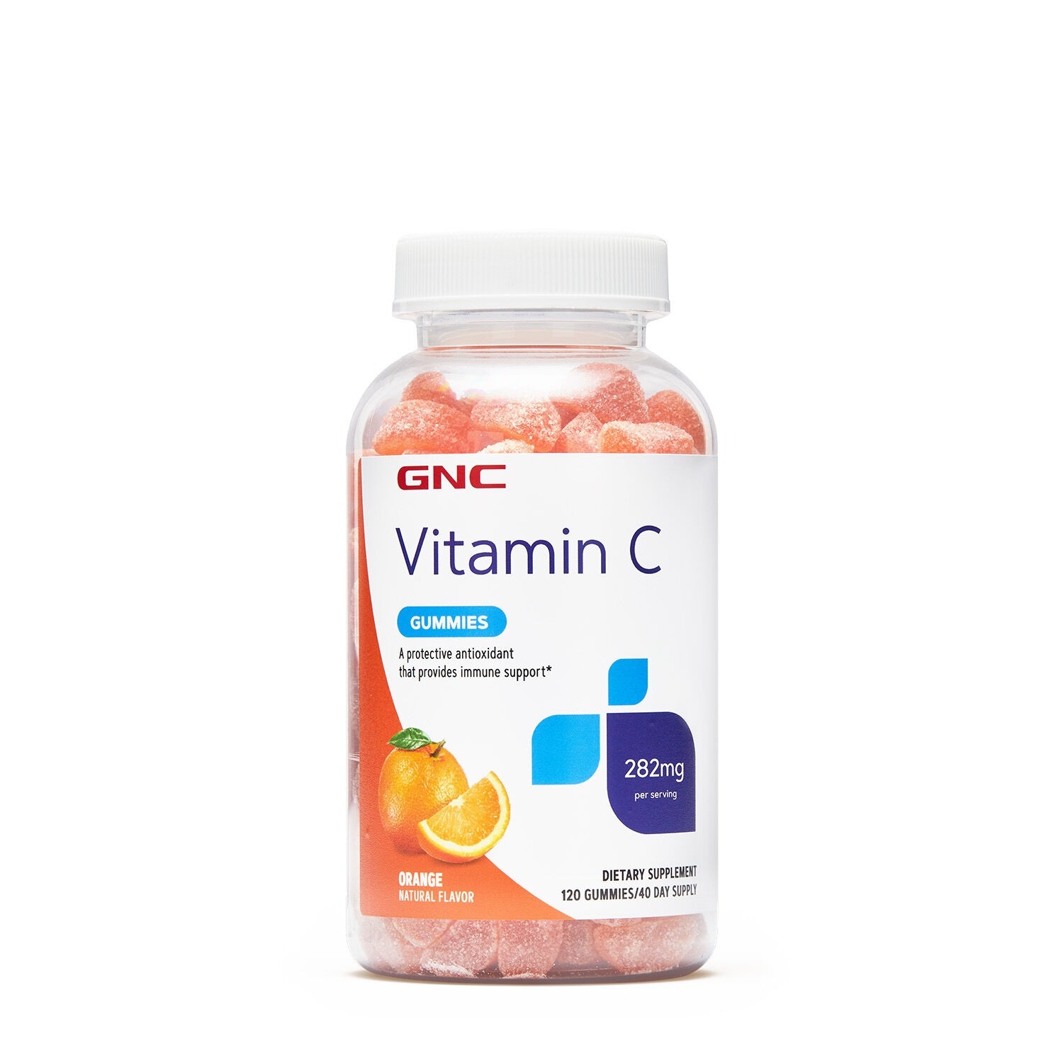 Vitamina C 282 mg, 120 jeleuri, GNC