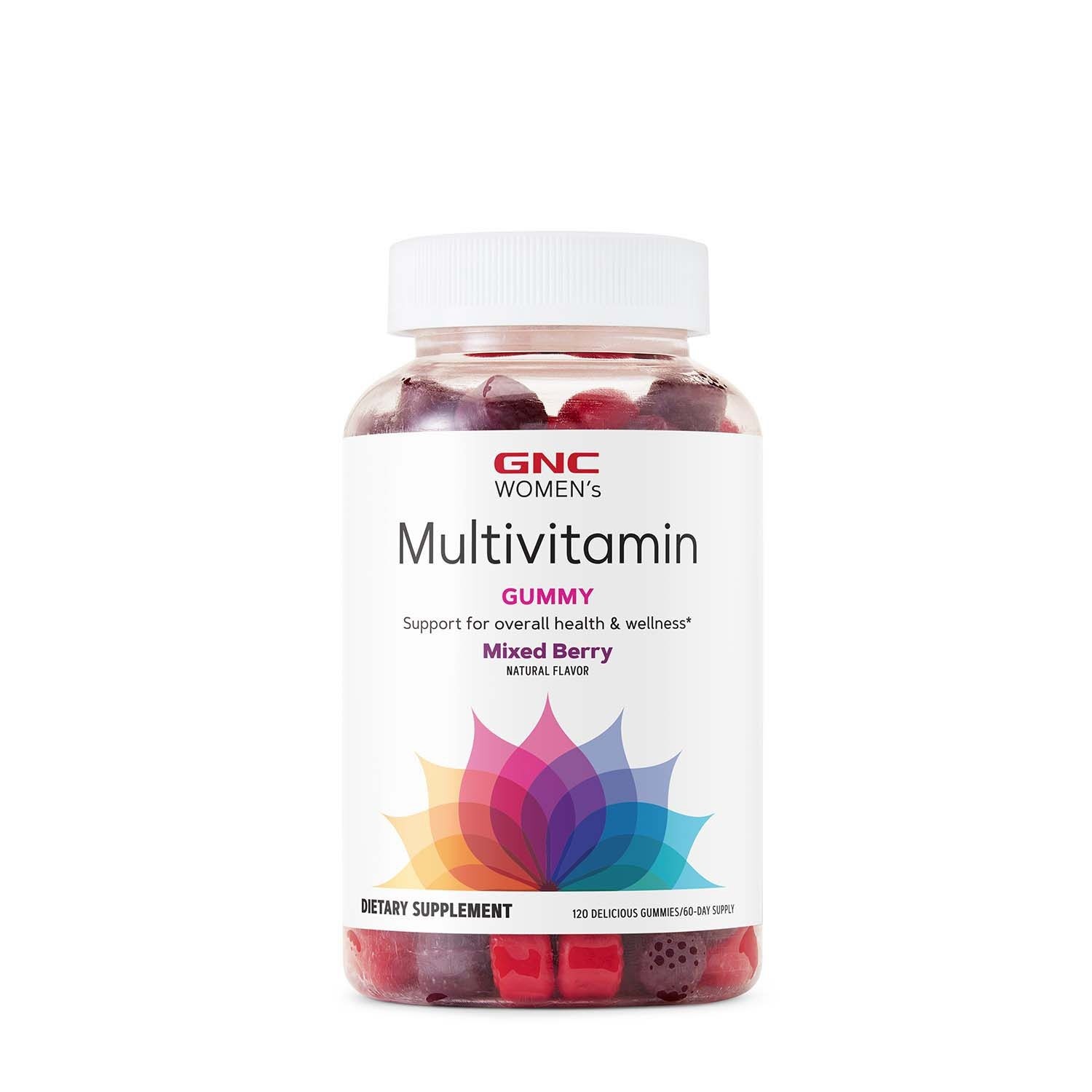 Jeleuri cu multivitamine pentru femei Women’s Multivitamin Gummy, 120 jeleuri, GNC