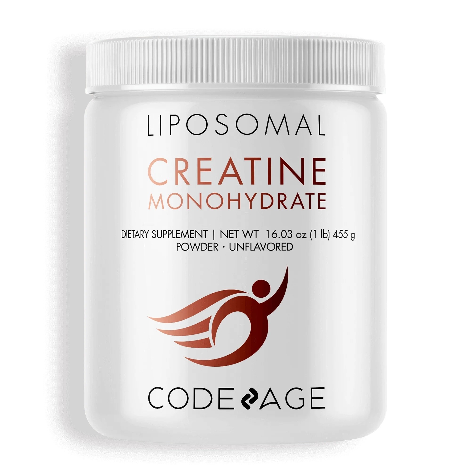 Creatina monohidrata lipozomala CodeAge Liposomal Creatine Monohydrate, 455 g, GNC