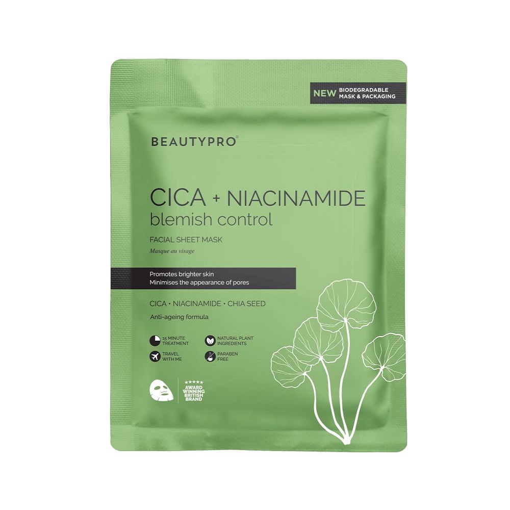 Masca Cica + Niacinamide Blemish Control, 22 ml, BeautyPro