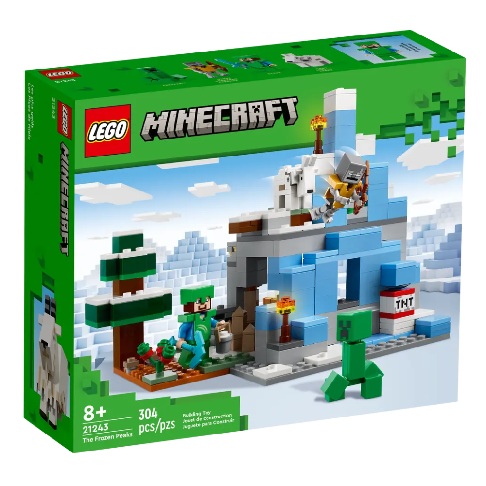 Piscurile inghetate Lego Minecraft, 21243, 304 piese, Lego
