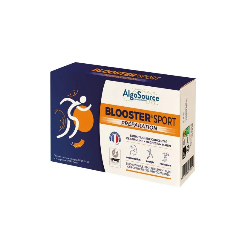 Blooster Sport Preparation, 5 flacoane, Algosource