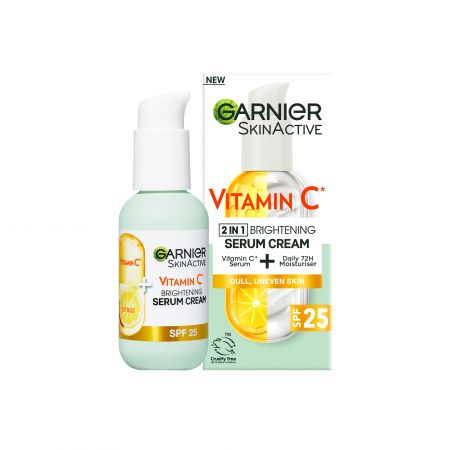 Serum crema cu vitamina C Garnier