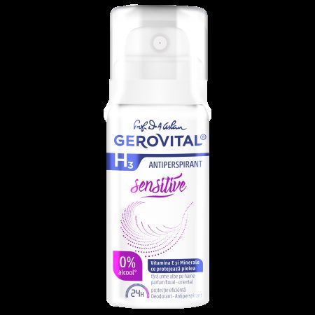Deodorant Sensitive Gerovital H3 Antiperspirant Gerovital