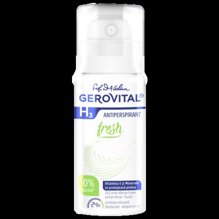 Deodorant spray Gerovital H3 Antiperspirant, Fresh