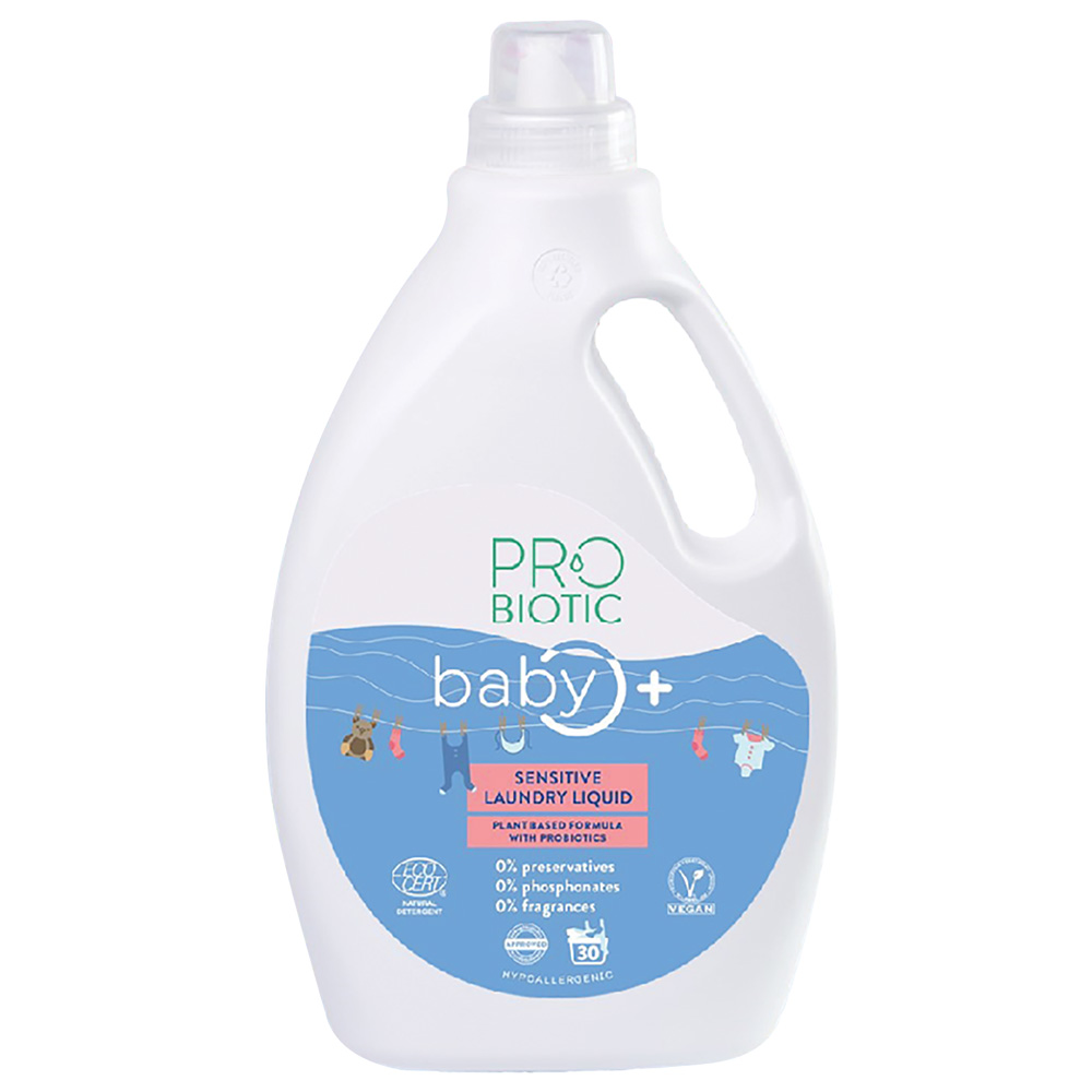 Detergent pentru rufele bebelusului, 30 spalari, 1500 ml, ProBiotic Pure Baby