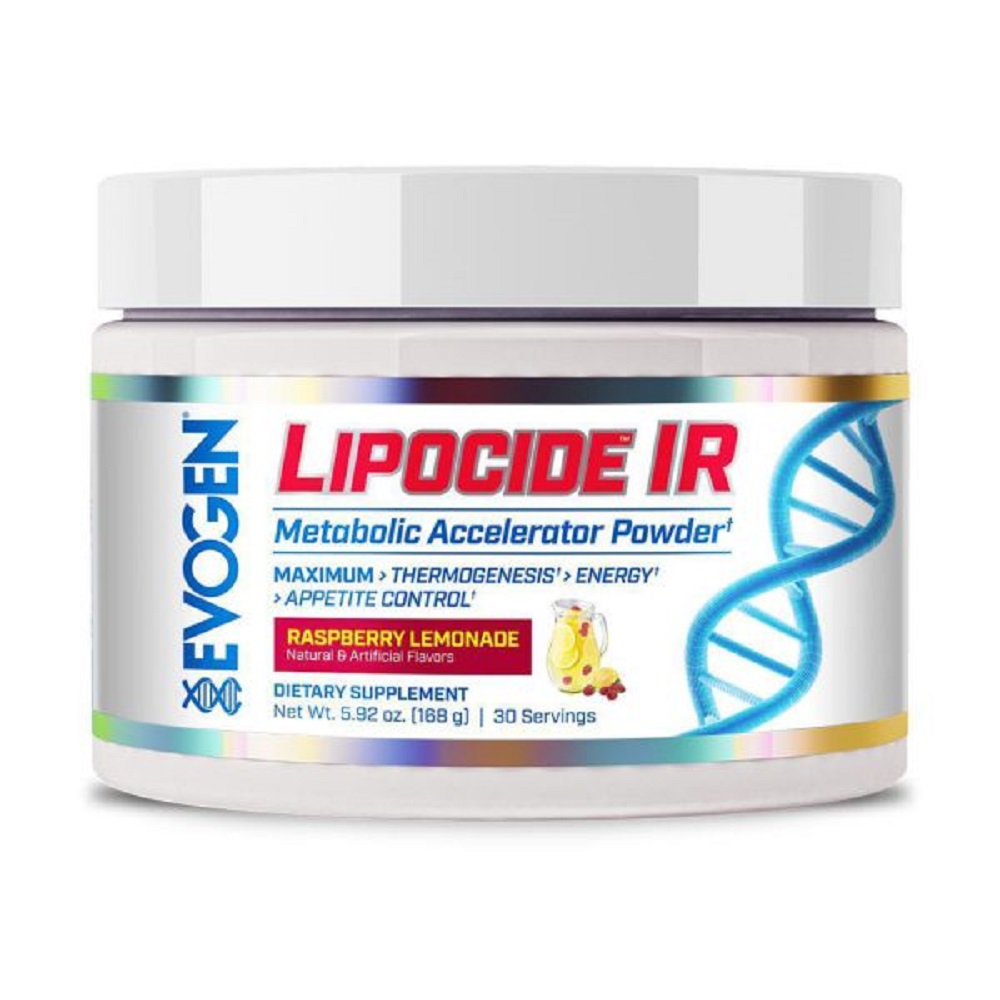 Pulbere pentru accelerarea metabolismului Lipocide IR, 168 g, Evogen Nutrition