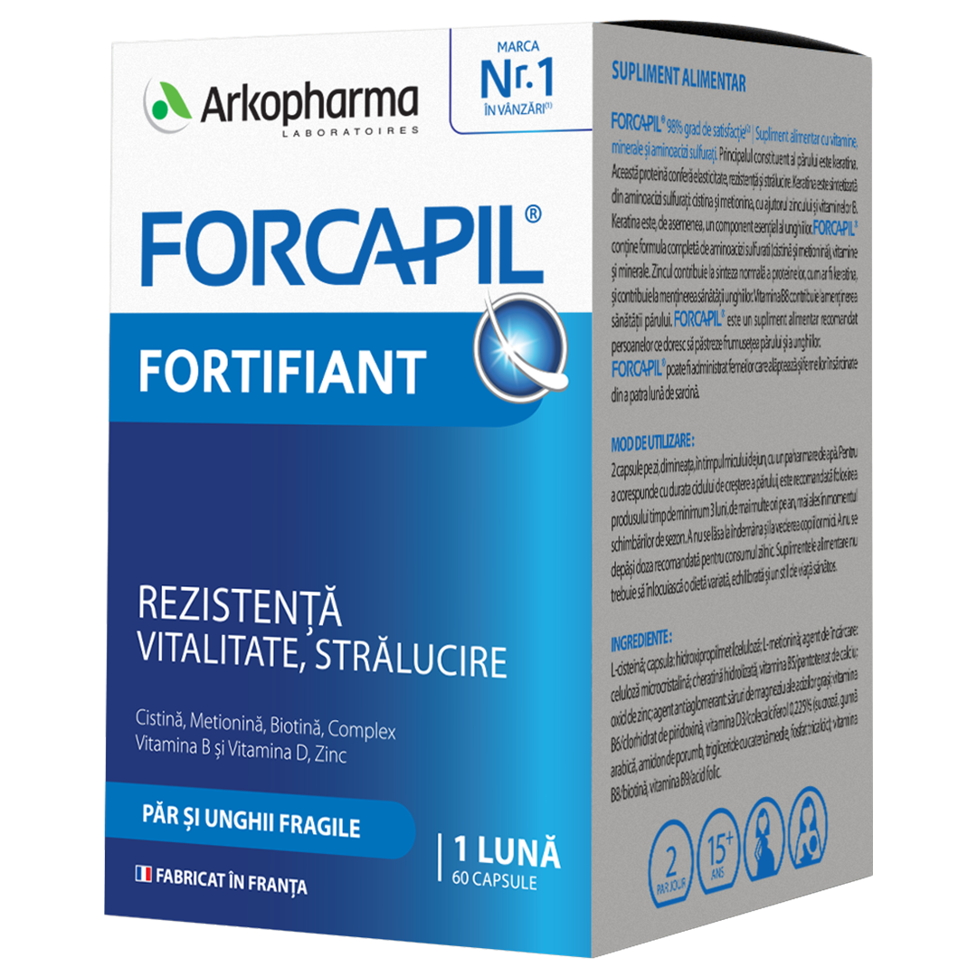 Forcapil Fortifiant, 60 capsule, Arkopharma
