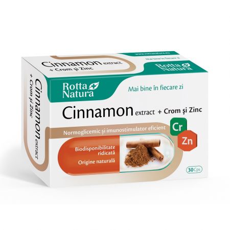 Cinnamon extract + Crom si Zinc