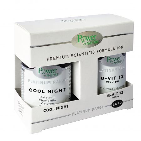 Pachet Cool Night 30 capsule + Vitamina B12 μg 20 tablete