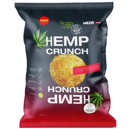 Snack proteic cu paprika Hemp Crunch