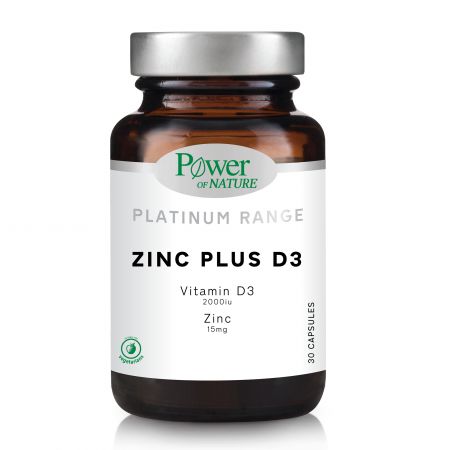 Zinc Plus C + Vitamina D3 30 capsule
