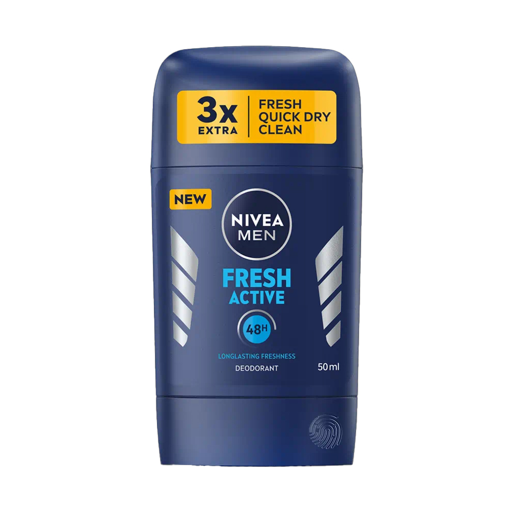 Deodorant Stick pentru barbati Fresh Active, 50 ml, Nivea Men