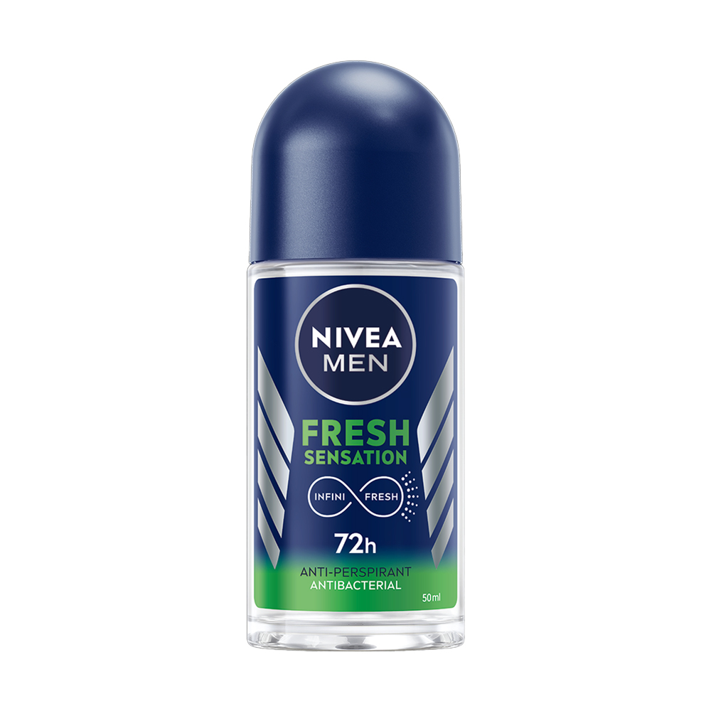 Deodorant Roll-On barbati Fresh Sensation, 50 ml, Nivea Men