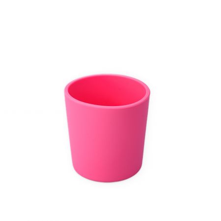 Pahar din silicon pentru copii, 180 ml, Roz