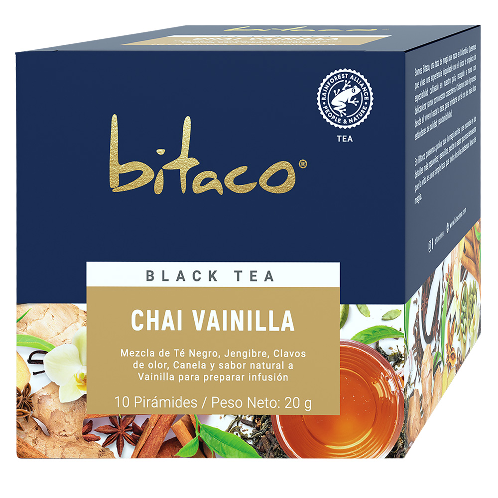 Ceai Black Tea Vanilla, 20 g, Bitaco