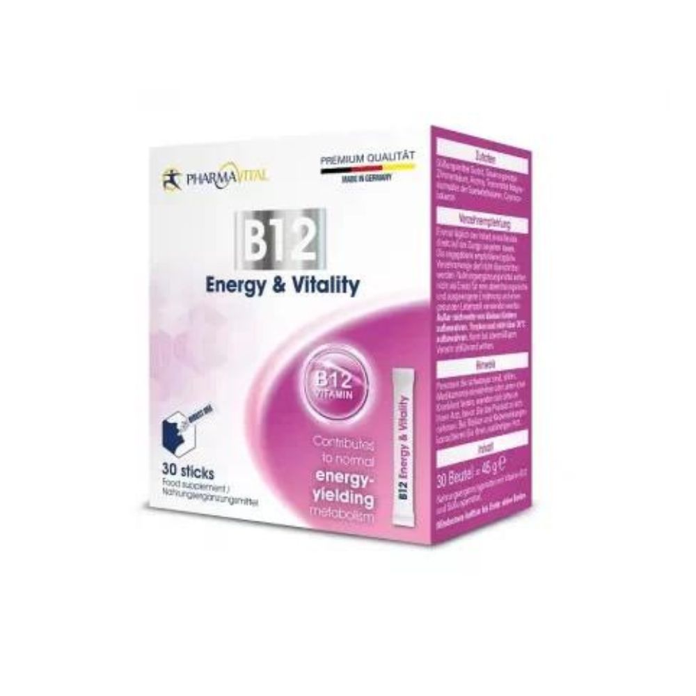 Vitamina B12, 30 plicuri, PharmaVital