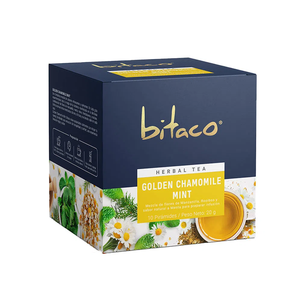 Ceai Golden Camomille, 20 g, Bitaco