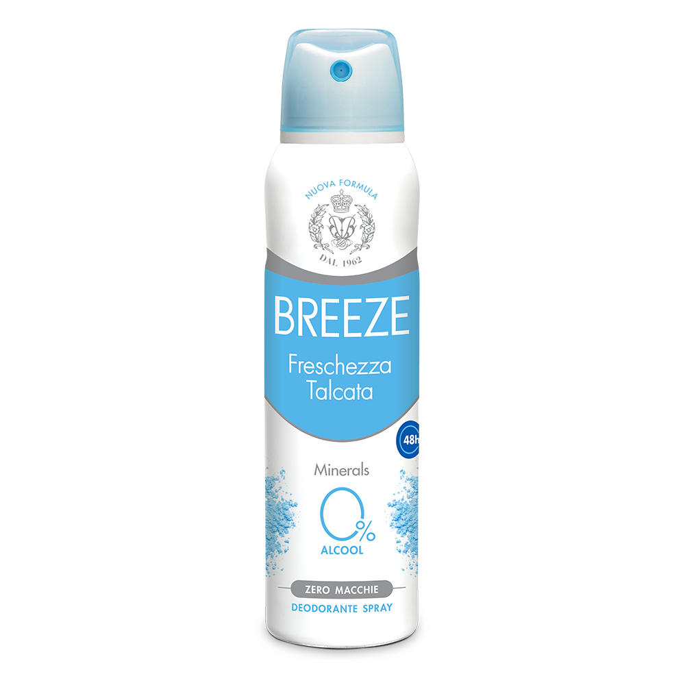 Deodorant spray Fresh Talc, 150 ml, Breeze