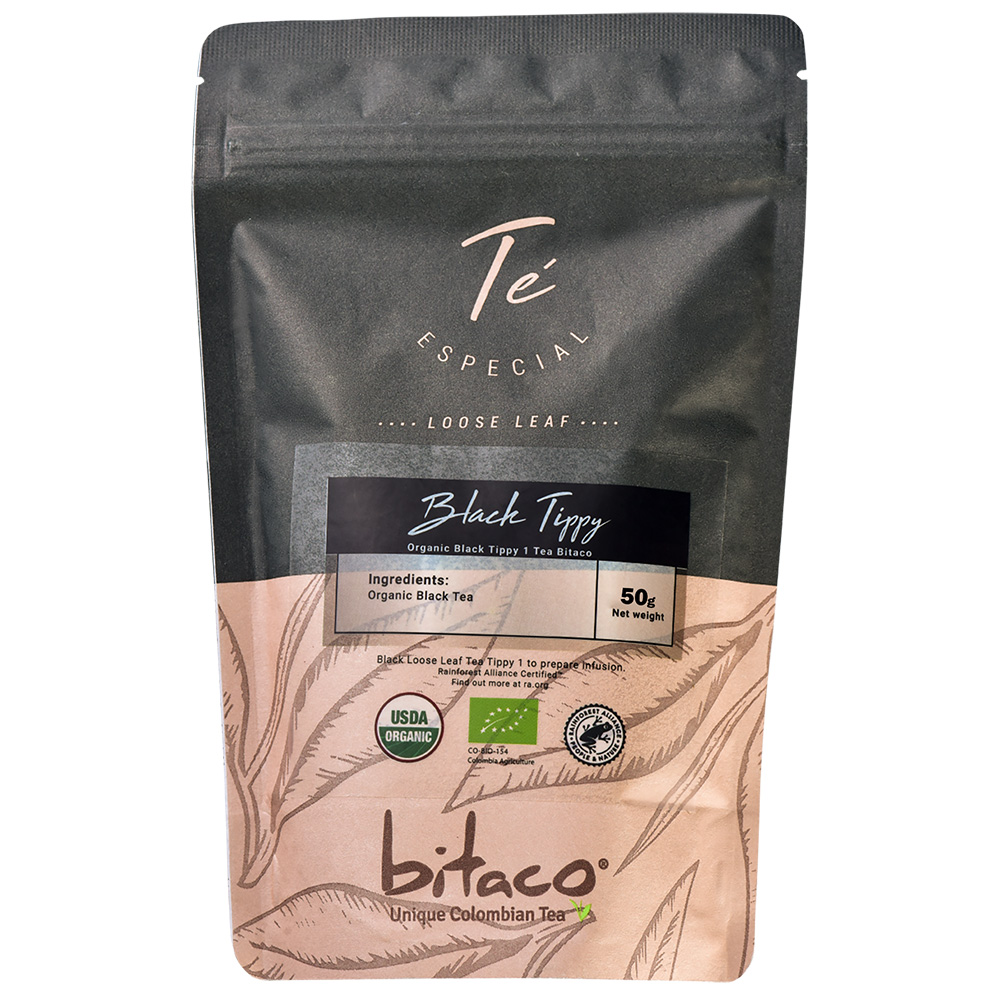 Ceai Negru Tippy vrac Bio, 50 g, Bitaco