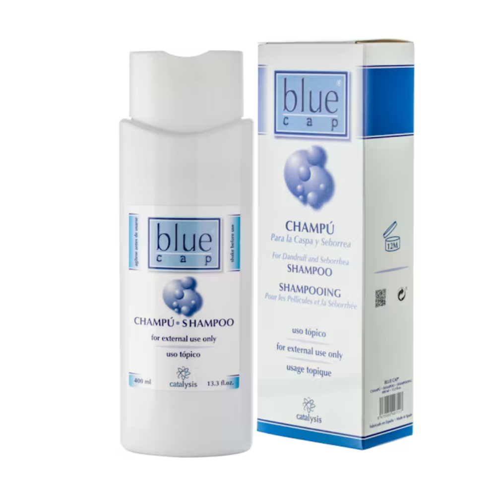 Sampon pentru pielea cu tendinta de psoriazis Blue Cap, 400 ml, Catalysis