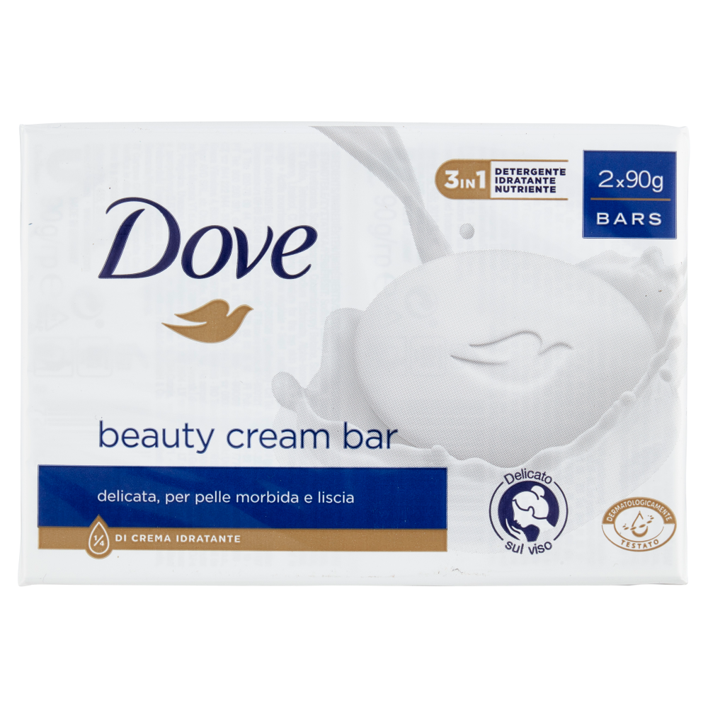 Sapun crema Beauty, 2 x 90 g, Dove