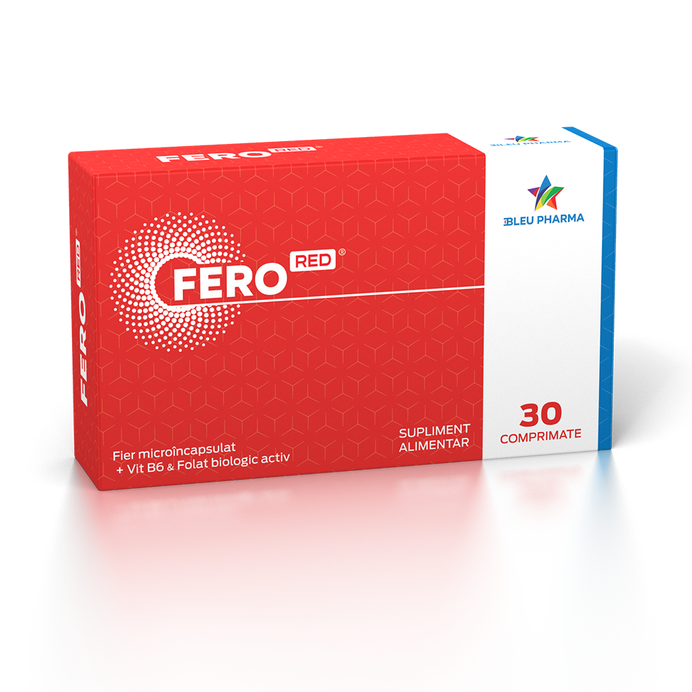 FeroRed, 30 comprimate, Bleu Pharma