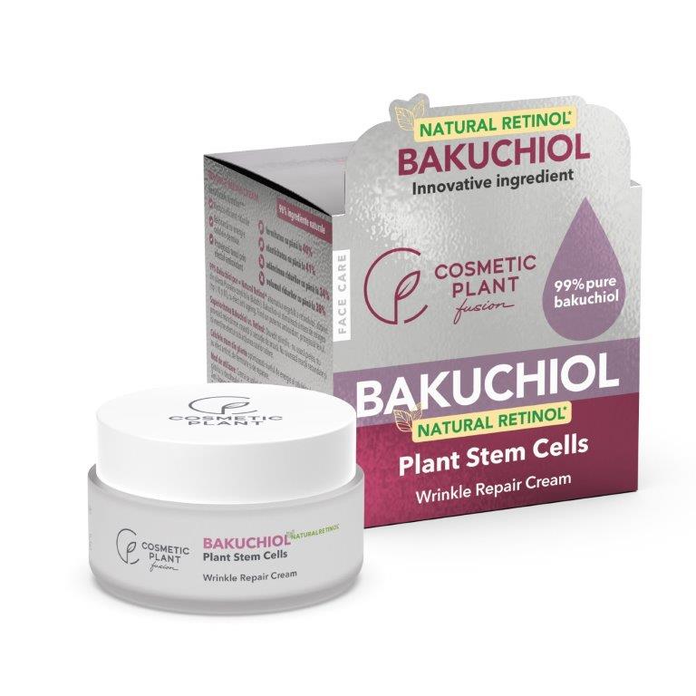Crema reparatoare antirid Wrinkle Repair Bakuchiol, 50 ml, Cosmetic Plant