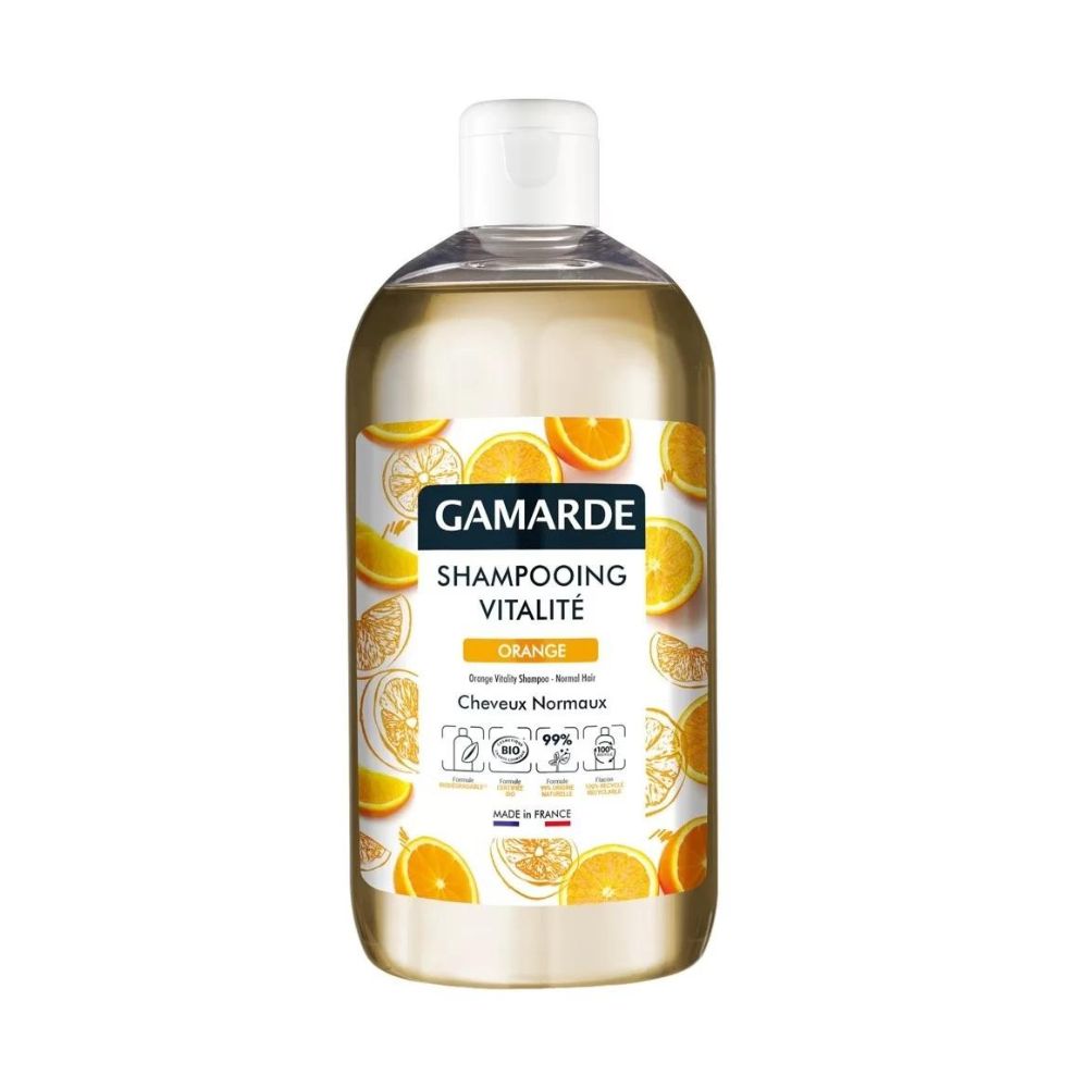 Sampon Bio natural revitalizant cu portocale, 500 ml, Gamarde