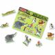 Puzzle de lemn cu sunete Animale de la Zoo, +2 ani, Melissa&Doug 566458